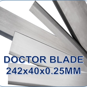 DOCTOR BLADE 242x40x0.25MM