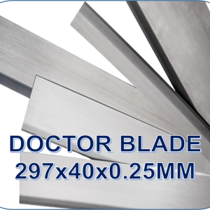 DOCTOR BLADE 297x40x0.25MM